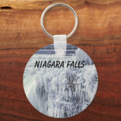 Sleutelhanger van de Button van Niagara Herfsten, (Voorkant)