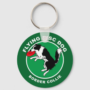 Sleutelhanger van de Dog van de Vliegende Schijf v