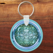 Sleutelhanger van de glasnaaiknop (Voorkant)