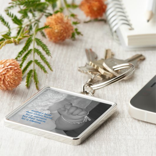 Sleutelhanger van de hand van het kind (Zijkant)