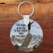 Sleutelhanger van de Inspirerend bergbeklimming (Voorkant)