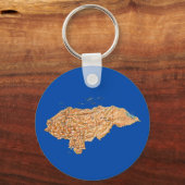 Sleutelhanger van de Kaart Honduras (Voorkant)