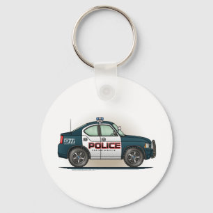 Sleutelhanger van de politie-interceptor Car Car