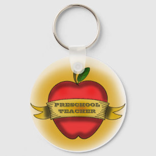Sleutelhanger van de preschoolleraar - Apple-Tatt