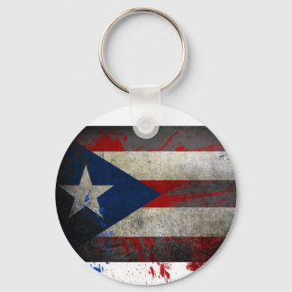 Sleutelhanger van de Puerto Ricaanse vlag