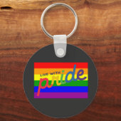 sleutelhanger van de regenboogvlag (Voorkant)