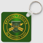 Sleutelhanger van de speciale troepen (Achterkant)
