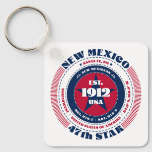 Sleutelhanger van de staat New Mexico