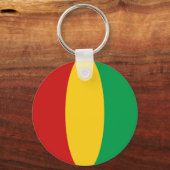 Sleutelhanger van de vlag van Guinee-Conakry (Voorkant)