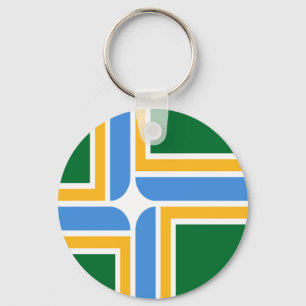 Sleutelhanger van de vlag van Portland (Oregon)