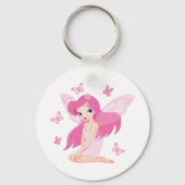 Sleutelhanger van faire vlinders (Voorkant)