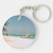 Sleutelhanger van het eiland Grand Cayman (Achterkant)