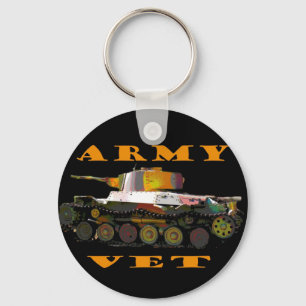 Sleutelhanger van het leger Vet Classic Camoflague