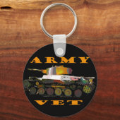 Sleutelhanger van het leger Vet Classic Camoflague (Voorkant)