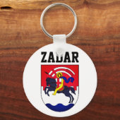 Sleutelhanger van het Zadar-wapen (Kroatië) (Voorkant)