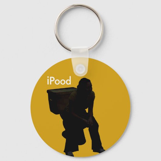 sleutelhanger van hout (Voorkant)