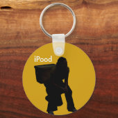 sleutelhanger van hout (Voorkant)