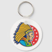 Sleutelhanger van Indiase opperbevelhebber (Achterkant)