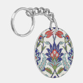 Sleutelhanger van iznik keramiek (Voorkant Links)