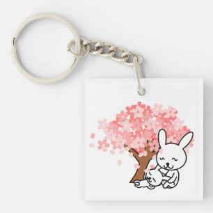 Sleutelhanger van lentesBunnies