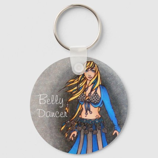 Sleutelhanger van Libra Belly Dancer (Voorkant)