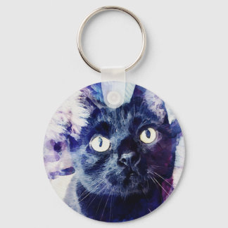 Sleutelhanger van magische zwarte katten