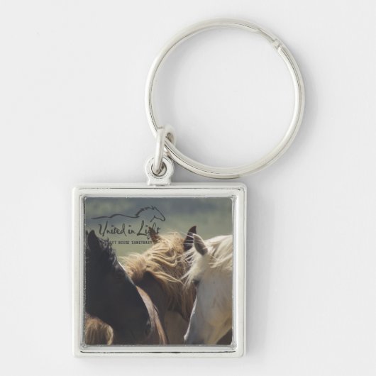 Sleutelhanger van paarden (Voorkant)