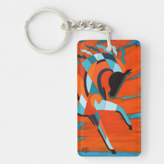 Sleutelhanger van paarden, SunDancer bij zonsopgan