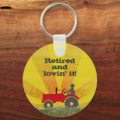 Sleutelhanger van rode of groene oproeptrekker (Voorkant)