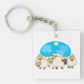 Sleutelhanger van schapen (Voorkant)