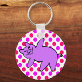 Sleutelhanger van Varkens - Funny Yoga Gifts (Voorkant)