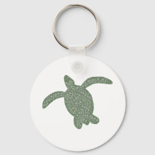 sleutelhanger van zeeen schildpad