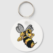 Sleutelhanger van zeer Angry Bee (Voorkant)