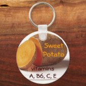sleutelhanger van zoete aardappelen (Voorkant)