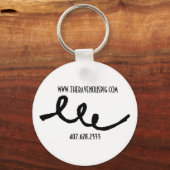 Sleutelhanger Varkensstaart (Voorkant)