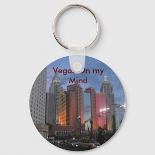Sleutelhanger: Vegas op mijn gedachten Sleutelhanger