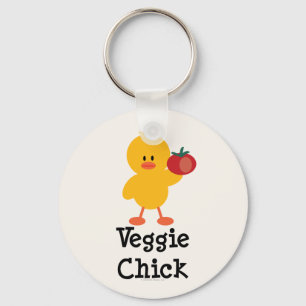 Sleutelhanger Veggie Chick