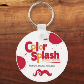 Sleutelhanger Verf Splatter (Voorkant)