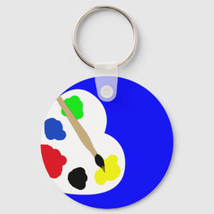 Sleutelhanger verven