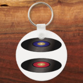 Sleutelhanger vinylrecords (Voorkant)