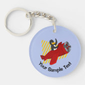 Sleutelhanger vliegende pinguïn (Voorkant)