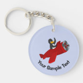 Sleutelhanger vliegende pinguïn (Voorkant)