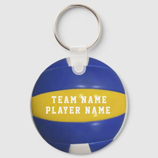 Sleutelhanger VOLLEYBALL PLAYER PERSONALISEERD (Voorkant)