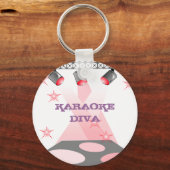 SLEUTELHANGER VOOR DE DRAMA KARAOKE DIVA QUEEN (Voorkant)