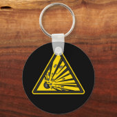 Sleutelhanger voor explosieve waarschuwing (Voorkant)