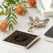 Sleutelhanger voor gecertificeerd koffieadvies (Zijkant)