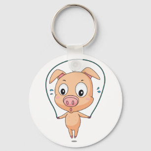 Sleutelhanger voor het uitzetten van varkens