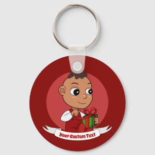 Sleutelhanger voor kerstbaby