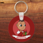 Sleutelhanger voor kerstbaby (Voorkant)