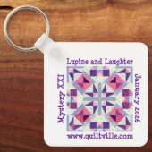 Sleutelhanger voor Lupine en Lachen (Voorkant)